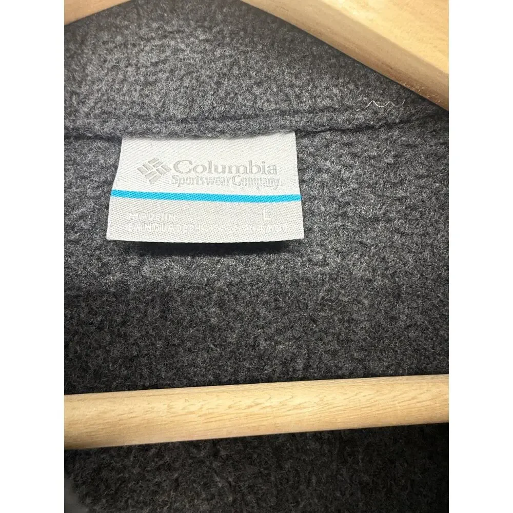 Lot of 2 Columbia Boys Sz LARGE LRG 14/16 Full Zip Fleece Jackets Warm 2921/2922 - Picture 13 of 16